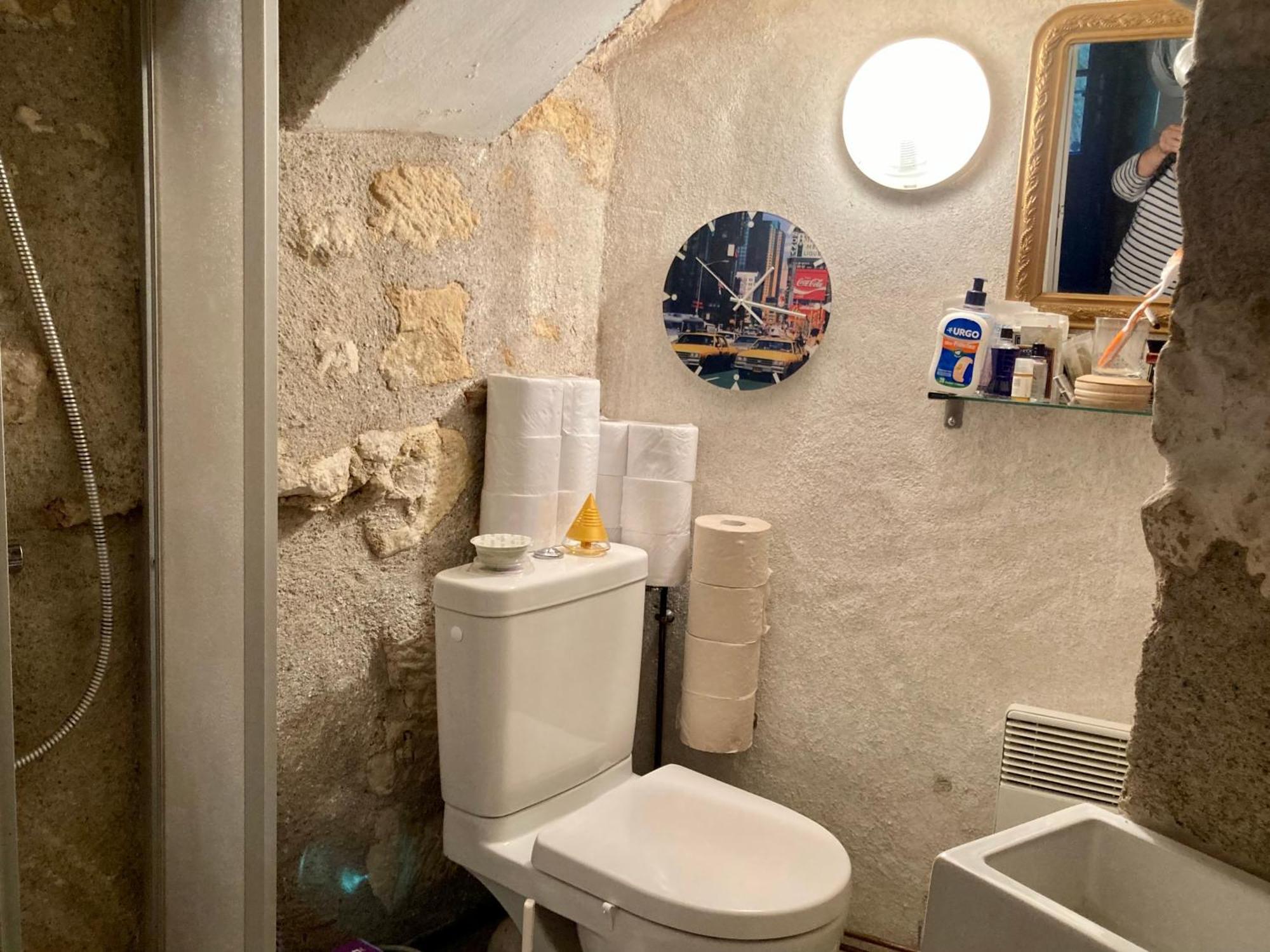 La Maison Bleue De Husseau Ancienne Ferme Semi-Troglodytique 18E Siecle Villa Montlouis-sur-Loire Buitenkant foto